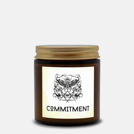 Love Commitment - Spell Candle Jar - 4oz