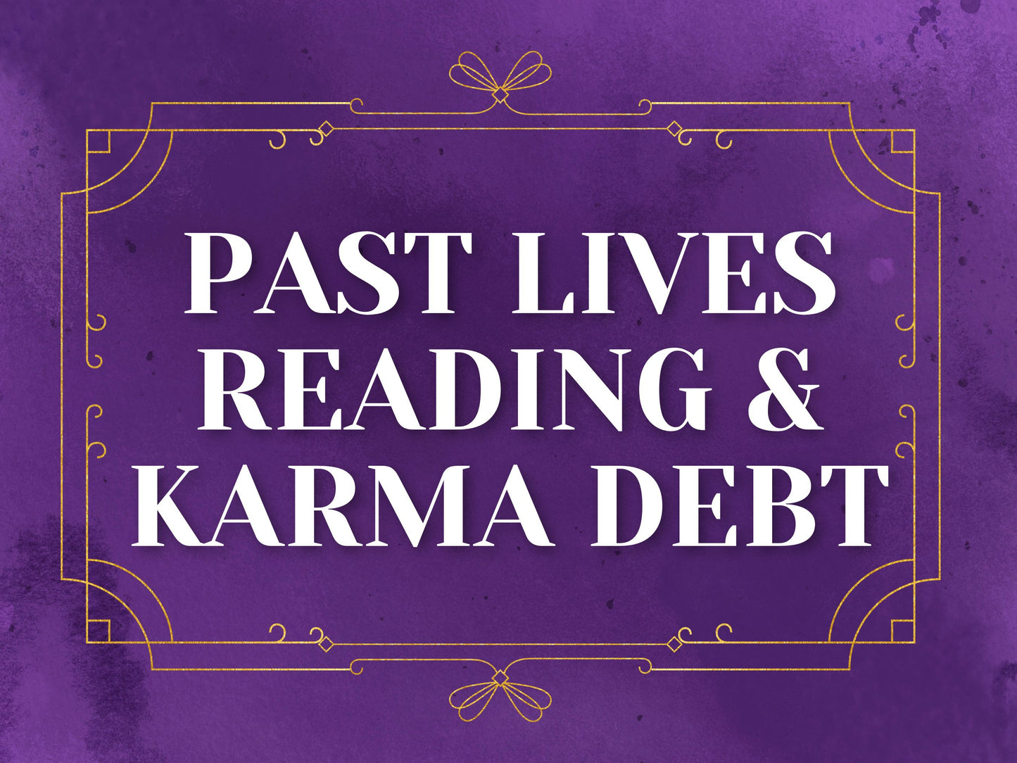 Generational Karma, Past Lives Regression Reading