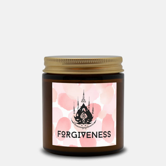 Receive Forgiveness - Spell Candle Amber Jar - 4oz