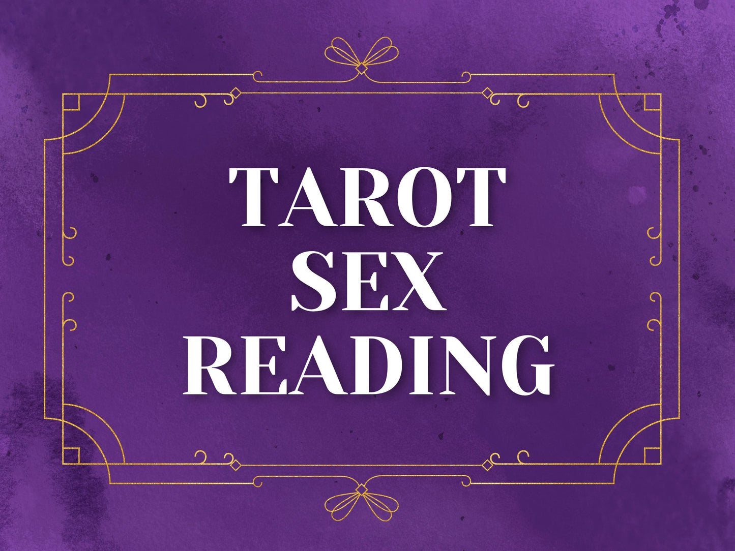 Sex Tarot Reading
