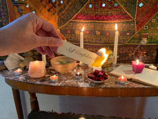 Candle Burning Service for Improved Self-Confidence