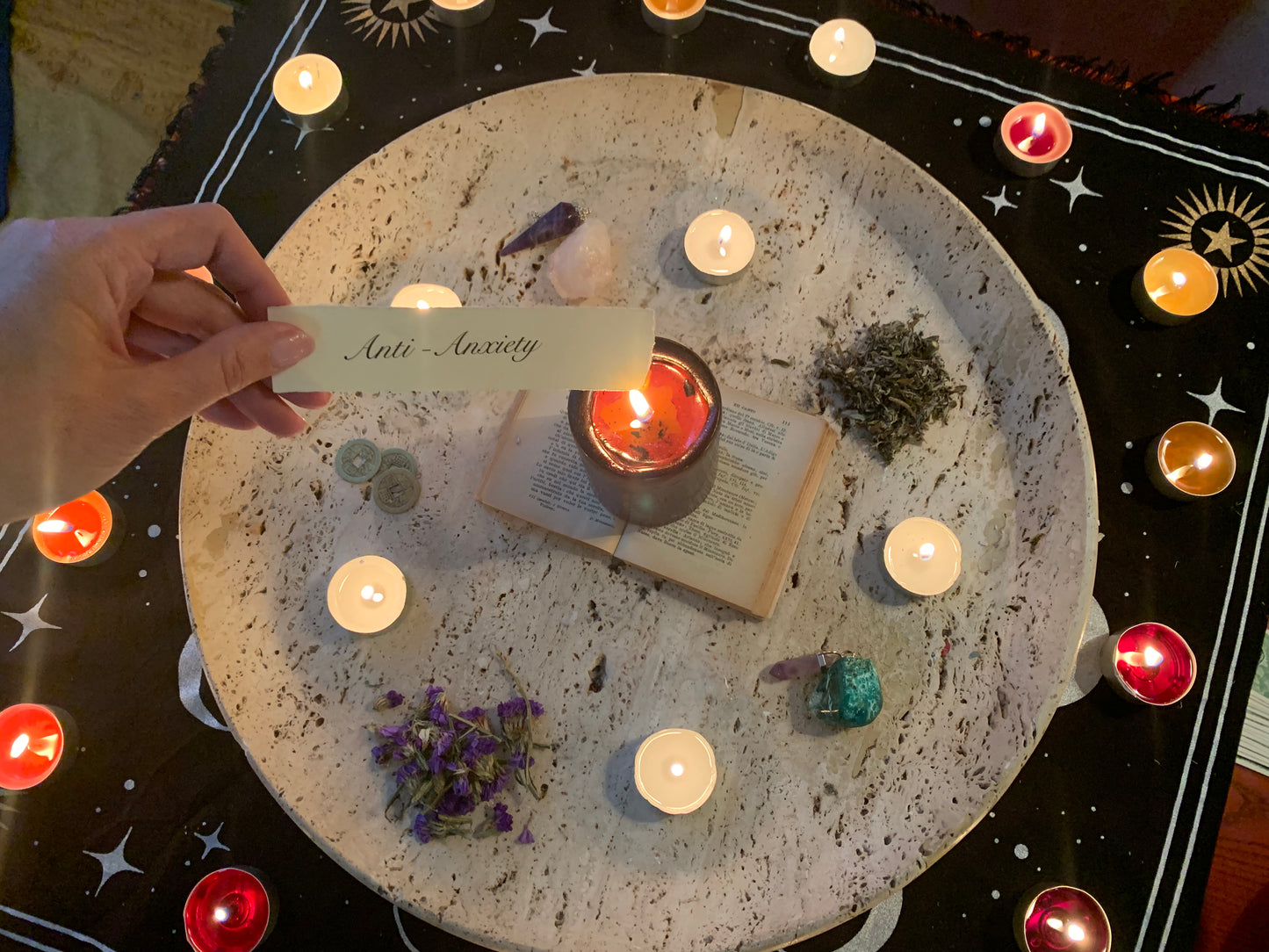 Anti-Anxiety Manifestation Candle Burning Service