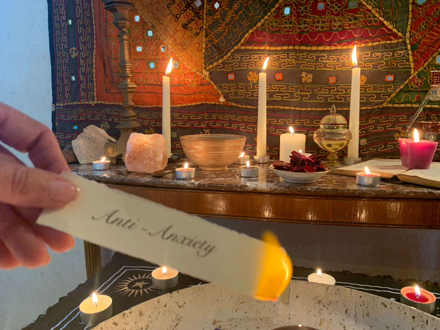 Anti-Anxiety Manifestation Candle Burning Service