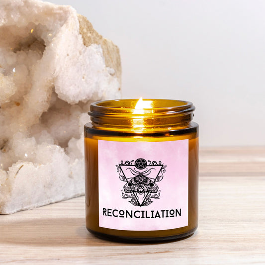 Reconciliation - Spell Candle Amber Jar - 4oz