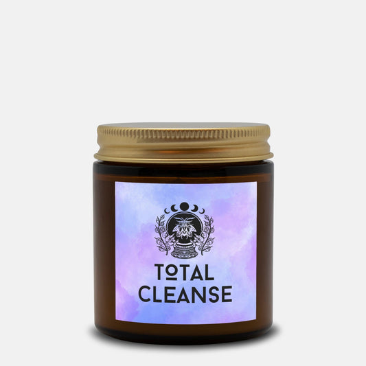 Total Cleanse - Spell Candle Jar - 4oz