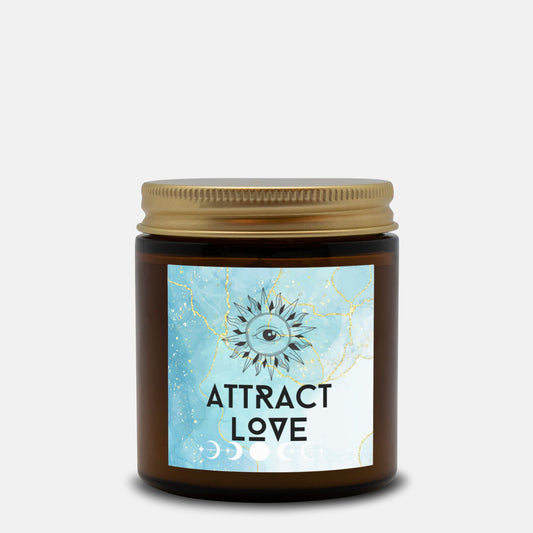 Attract Love in your Life - Spell Candle Jar - 4oz